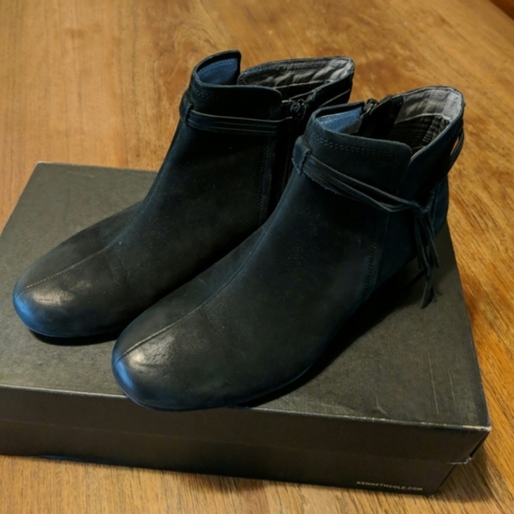 Abeo Nella black ankle boots / booties size 8.5